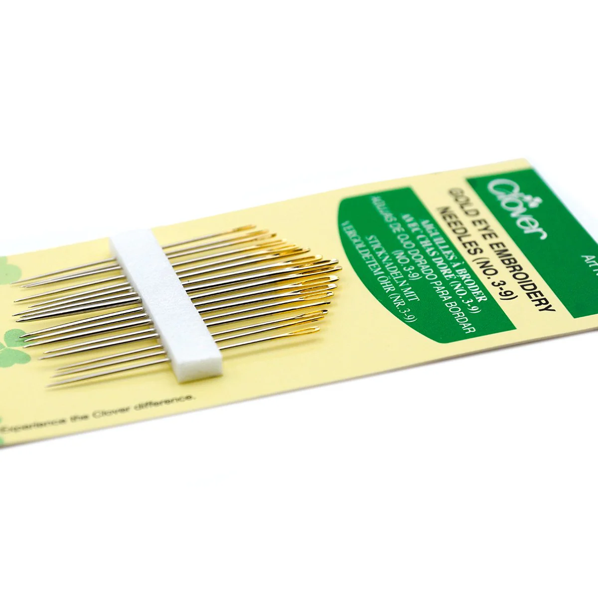 Gold Eye Embroidery Needles (No. 3-9) - Image 3