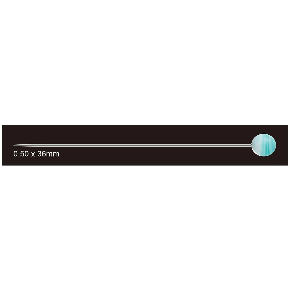 Marbled Glass Head Pins - Image 4
