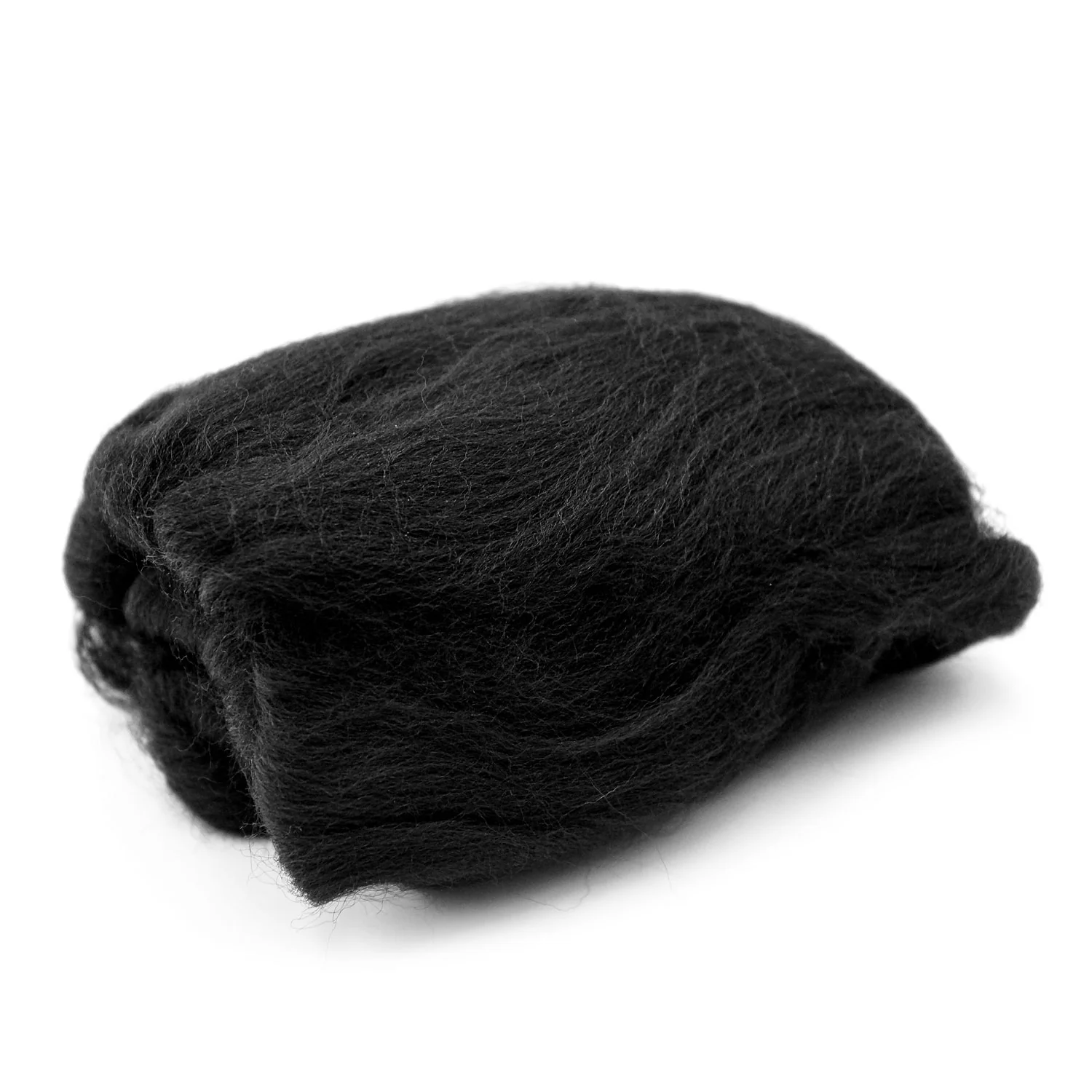 Natural Wool Roving (Black) - Image 4
