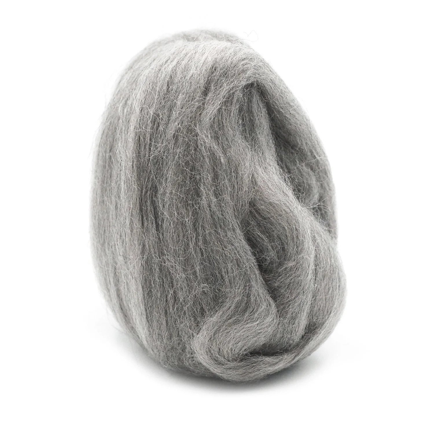 Natural Wool Roving (Ash) - Image 3