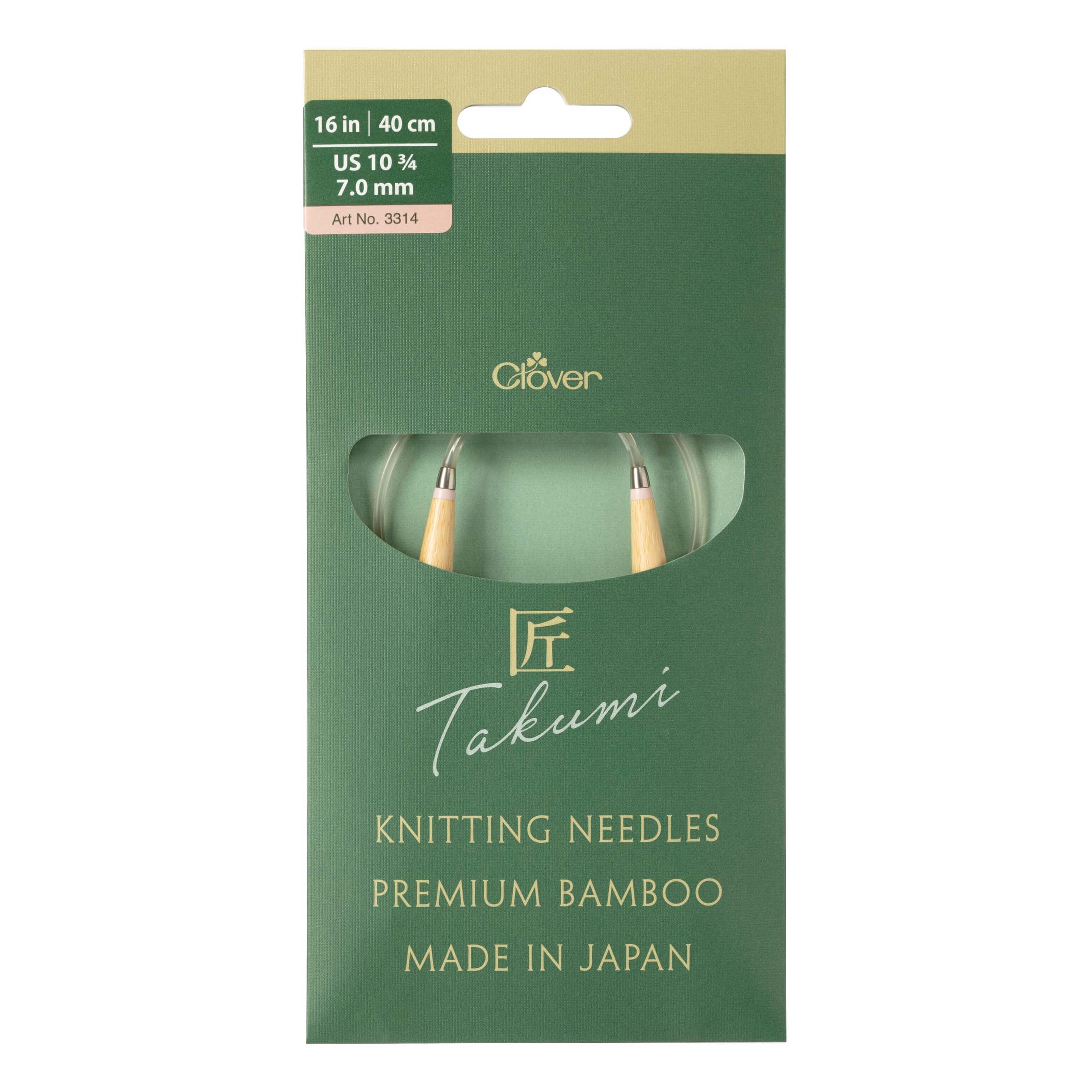 PRO "Takumi" Circular Knitting Needle 16in. No. 10.75 (7.0mm)