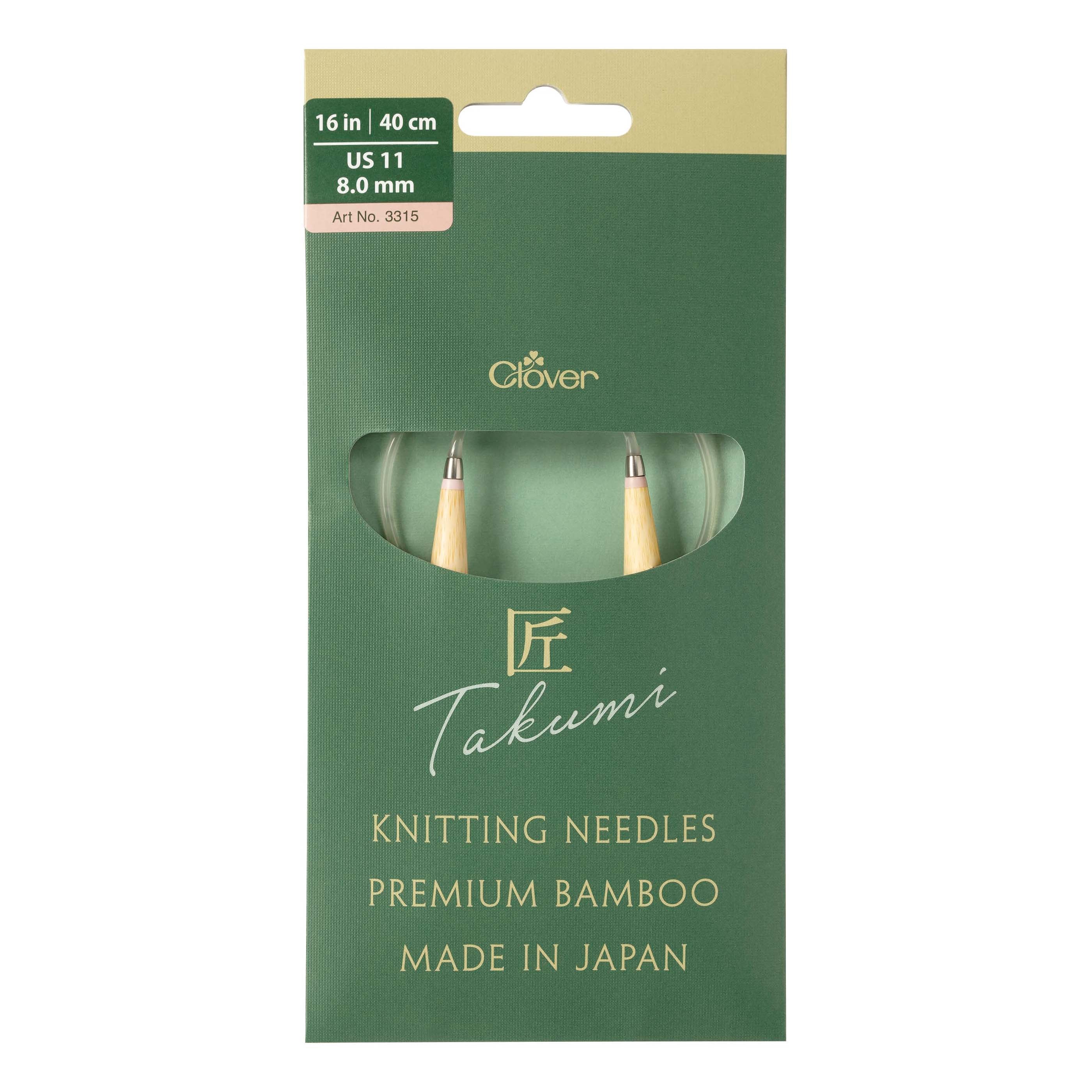 PRO "Takumi" Circular Knitting Needle 16in. No.11 (8.0mm)