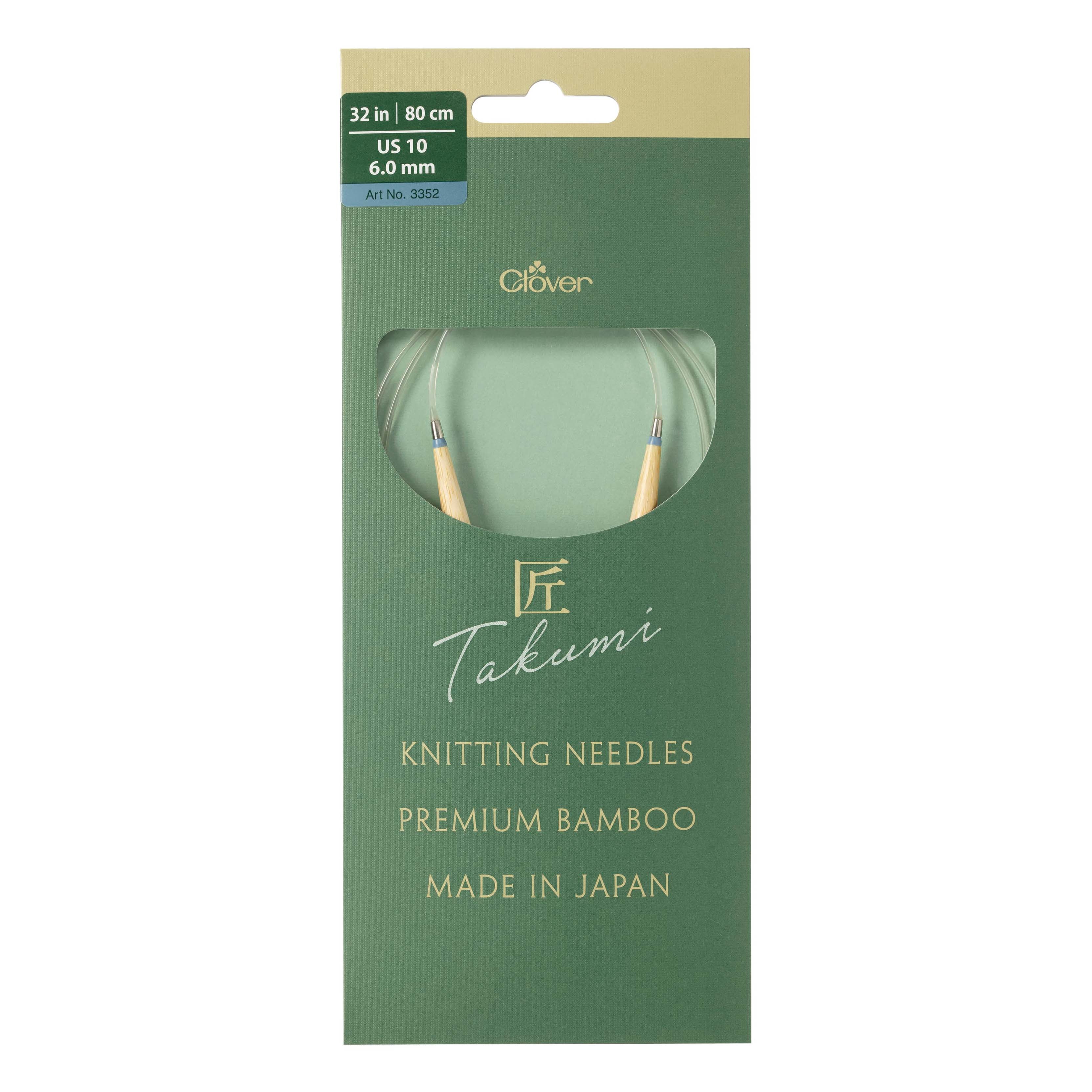 PRO "Takumi" Circular Knitting Needle 32in. No.10 (6.0mm)