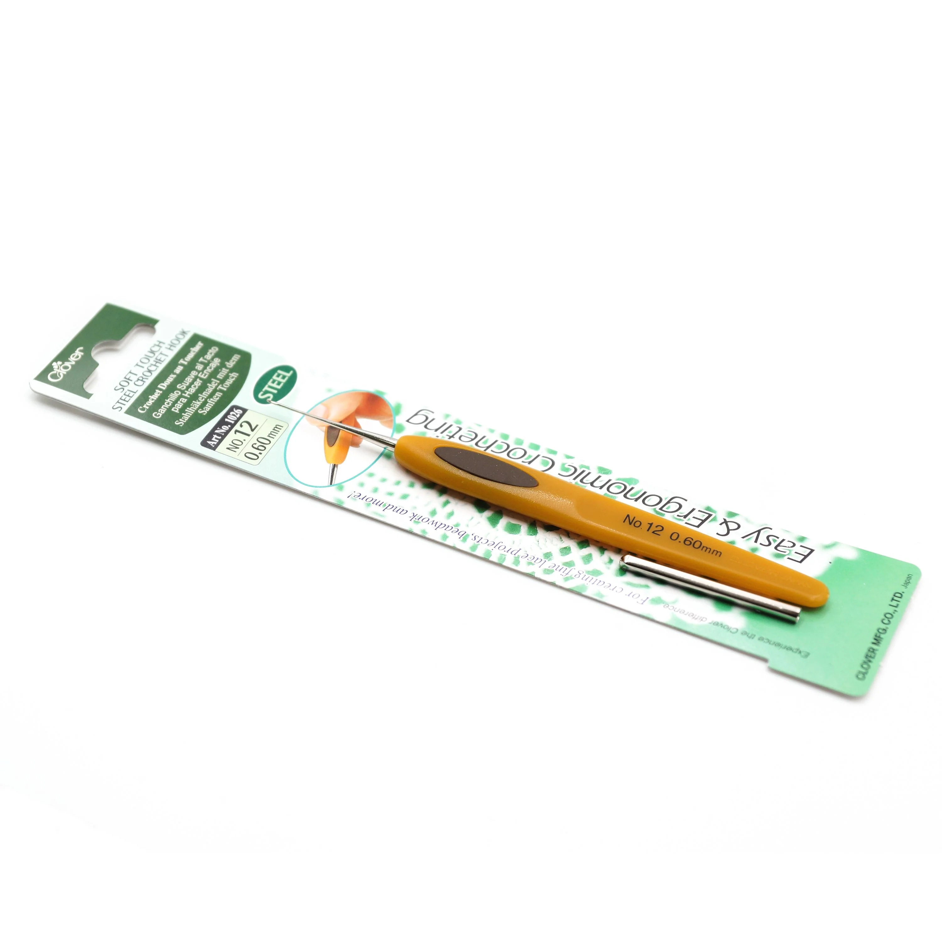 Soft Touch Steel Crochet Hook 12 (0.60 mm) - Image 4