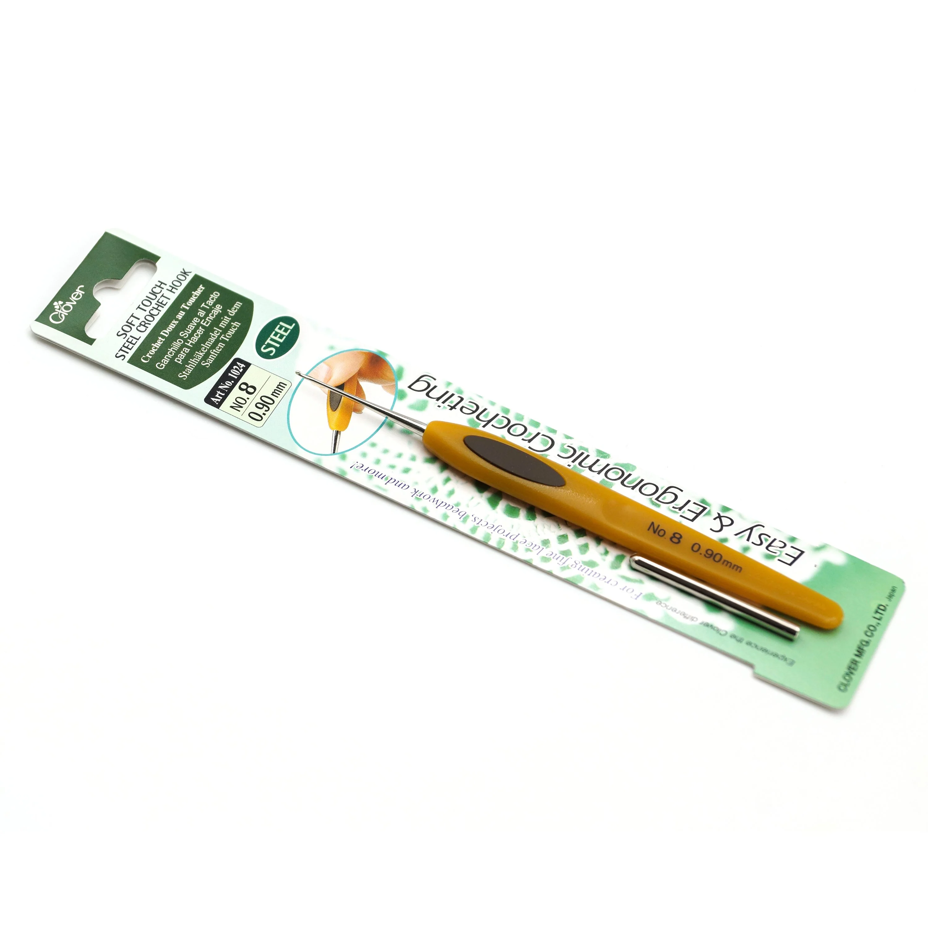 Soft Touch Steel Crochet Hook 8 (0.90 mm) - Image 2