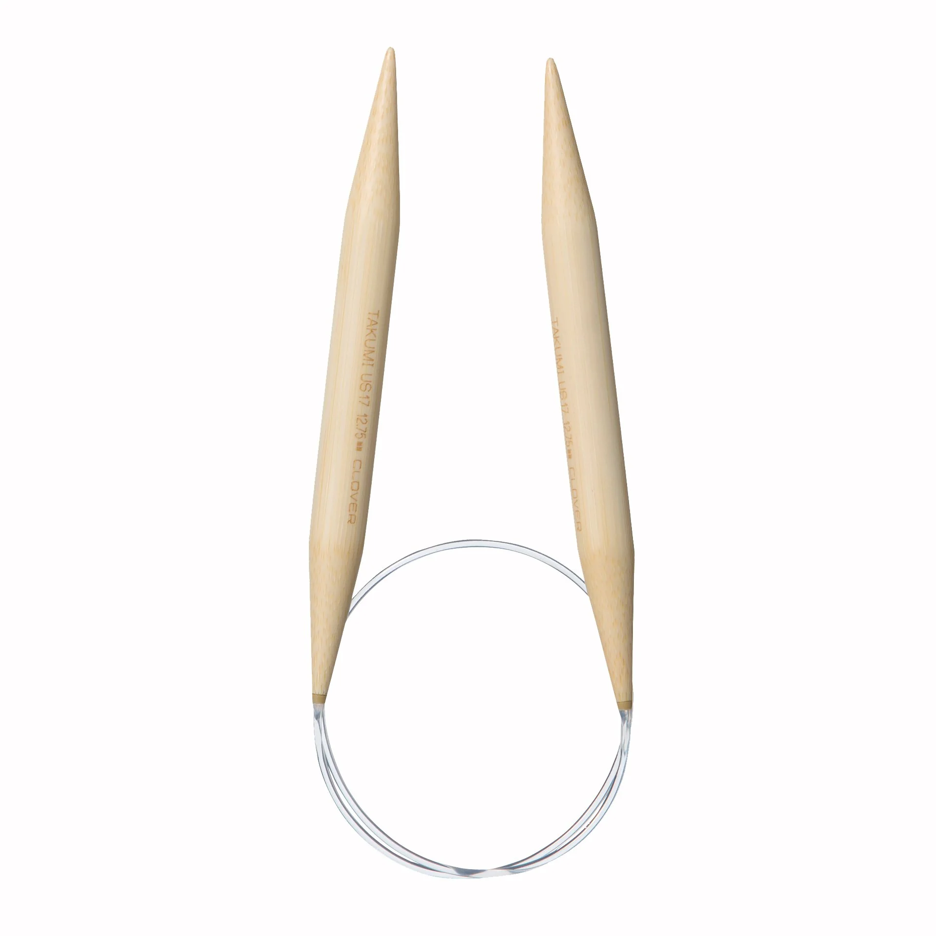Takumi Bamboo Knitting Needles Circular 24" No. 17 (12.75mm) - Image 2