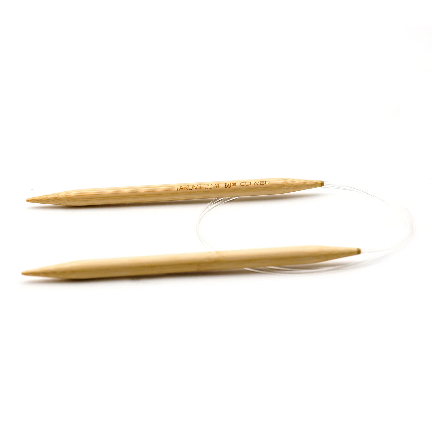 Takumi Bamboo Knitting Needles Circular 36" No. 11 (8.00mm) - Image 4