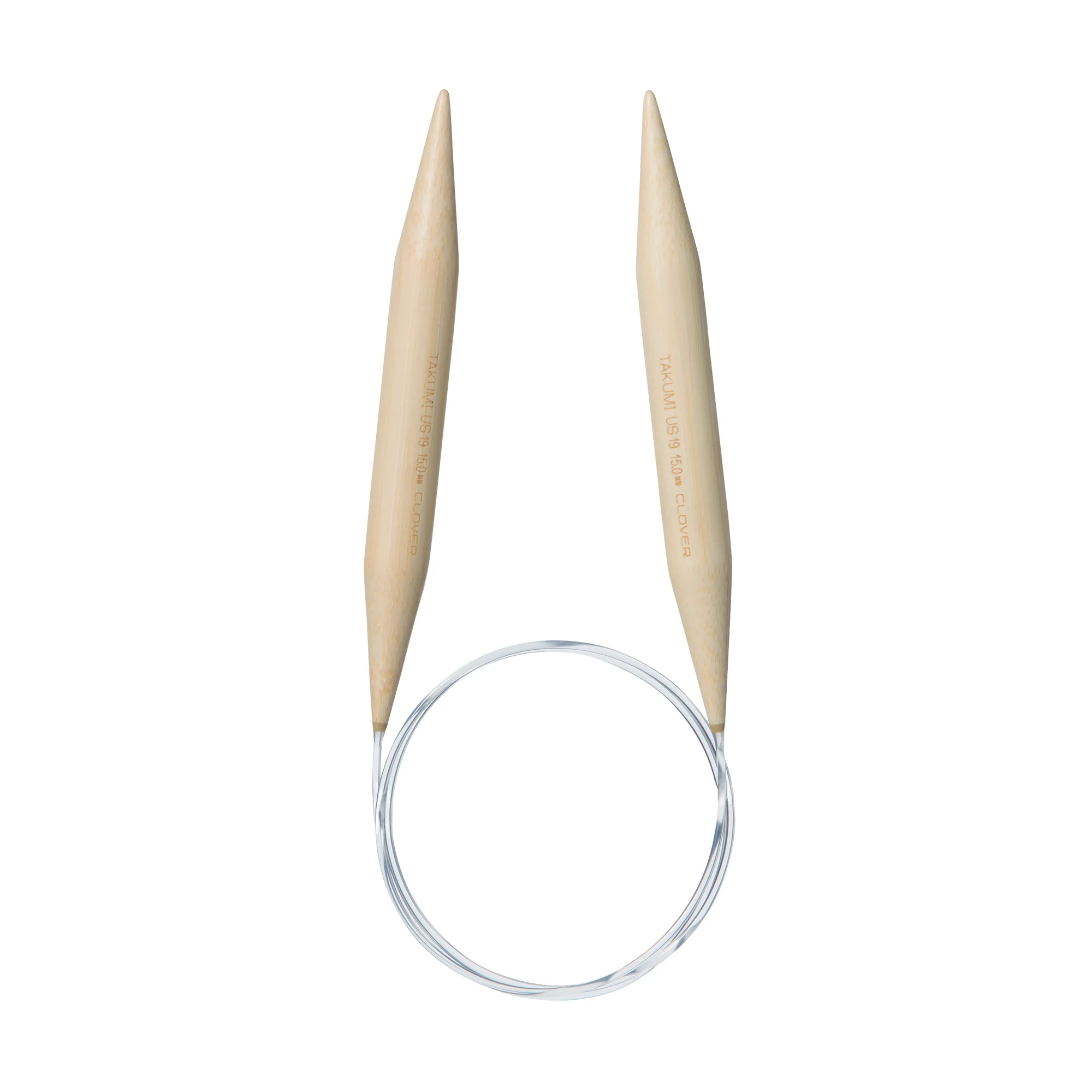 Takumi Bamboo Knitting Needles Circular 36" No. 19 (15.00mm) - Image 2
