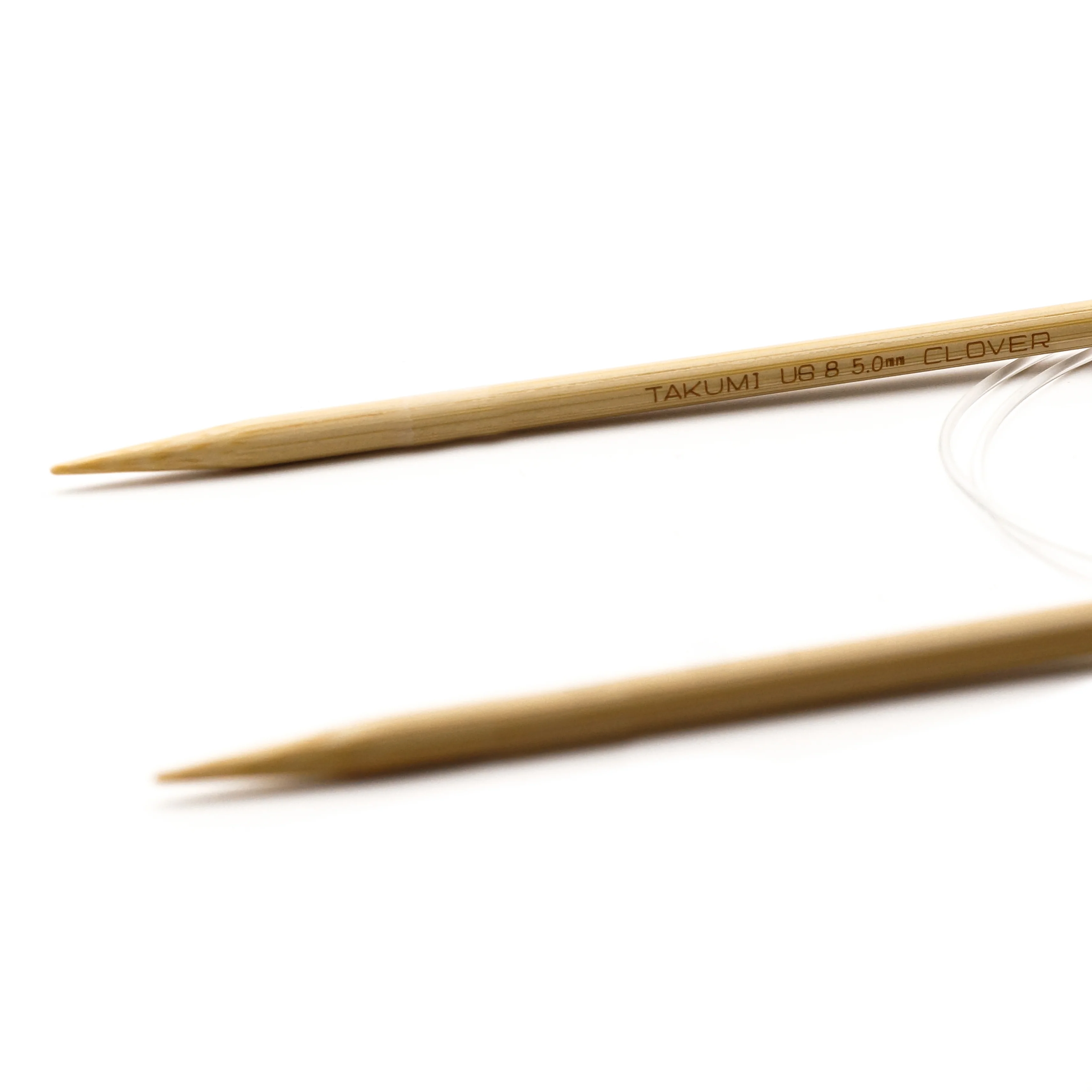 Takumi Bamboo Knitting Needles Circular 36" No. 8 (5.00mm) - Image 3