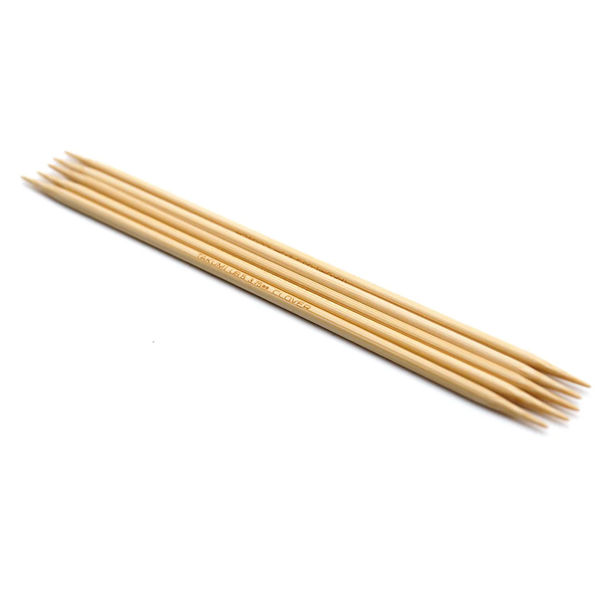 Takumi Bamboo Knitting Needles Double Pointed (7") No. 5 - Image 6